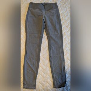 KUHL Transcendr Textured Leggings Carbon Gray Women's 28" Inseam Sz.M